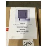Montrose Midcentury Modern 2 Drawer Night Stand