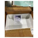 Rectangular Porcelain Bathroom Sink