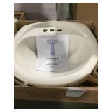 Biscuit Amerisink Pedestal Sink