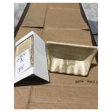 Cast stone soap dish surface mount x4