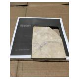 9in x 9in travertine corner shelf x6