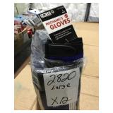 Large mechanic gloves X12