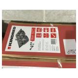 8" Double Bowl SS Kitchen Sink w/ Faucet