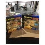 Schlage Deadbolt and Handle Set x 6