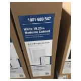 White medicine cabinet