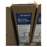 White medicine cabinet