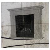 Real Flame Thayer Electric Fireplace w/Mantel