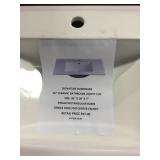 36 inch Signature hardware ceramic vanity top