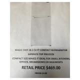 Magic Chef 10.1 cu/ft Compact Refrigerator
