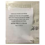 Twim Size Hybrid Mattress