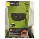 Large capacity post mount mailbox