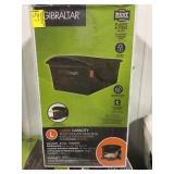 Large capacity post mount mailbox