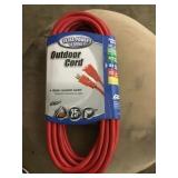 25 ft Extension cords x 4