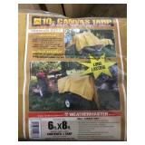 6x8 10 oz canvas tarp x 2
