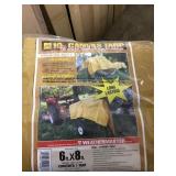 6x8 10 oz canvas tarp x 2
