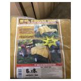 6x8 10 oz canvas tarp x 2