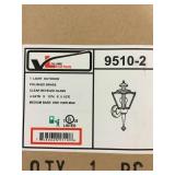 Outdoor wall light x3