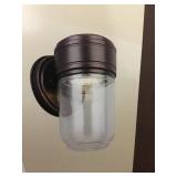 Outdoor LED wall light x 2