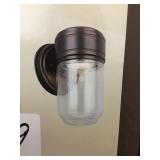 Outdoor LED wall light x 2