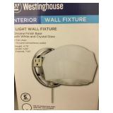 1 light wall fixture x 4