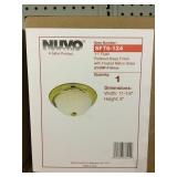 Ceiling mount light x 2