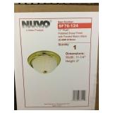 Ceiling mount light x 2