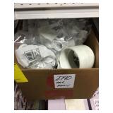 Box of misc pvc pipe and reducers