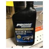 Prime guard SAE 5W-30 synthetic blend motor oil