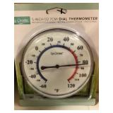 6 pack of la crosse 5in dial thermometers