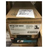 Grip rite 1-1/2in metal cap nails