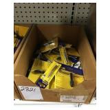 Box of Irwin tap wrenches and 8mm taps