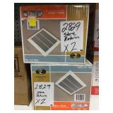 Hampton bay ventilation fans by the pc. X 2