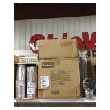 4in 90degree elbow and sleeves by the case x2