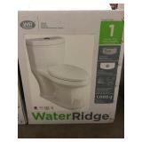 17" White Elongated One Piece Complete Toilet