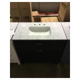 36in x 22in vanity w/ top