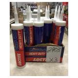 Heavy duty construction adhesive x3