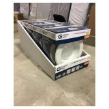 4in white recessed LED trim 4 pack lights x2