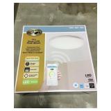 12in smart LED flush mount lights x2