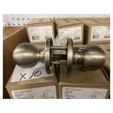 Kwikset Passage Polo Door Knobs x10