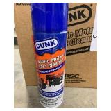 Electric motor contact cleaner x12 cans