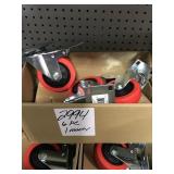 4" Casters w/ Brakes by the Box
