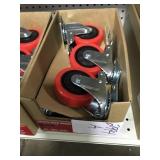 4" Casters w/ Brakes by the Box