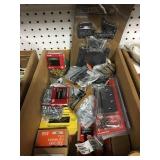 Mixed Box of Screws and Hinges