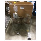 Gallon Glass Fermenting Jugs by the Box x2