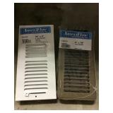 10"x4" Registers by the Box x2