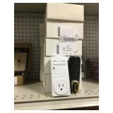 Programmable remote control outlet x 5