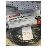 4ft. Washing machine hoses by the pc. X 10