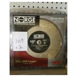Norge 10in continuous rim tile saw by the pc x2