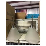 2 lite wall sconce by the pc. X 2