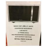 Magic chef countertop microwave